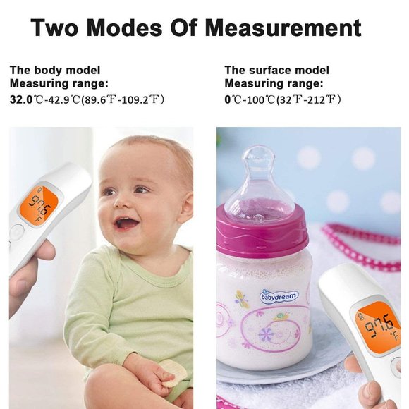 Digital Forehead Thermometer Non-Contact Safety Scan NEW - Picture 3 of 6